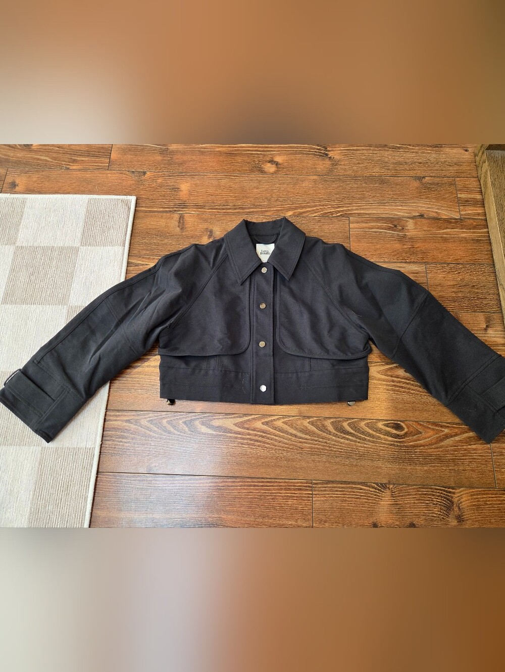 Love Bonito Cropped Jacket Size Small